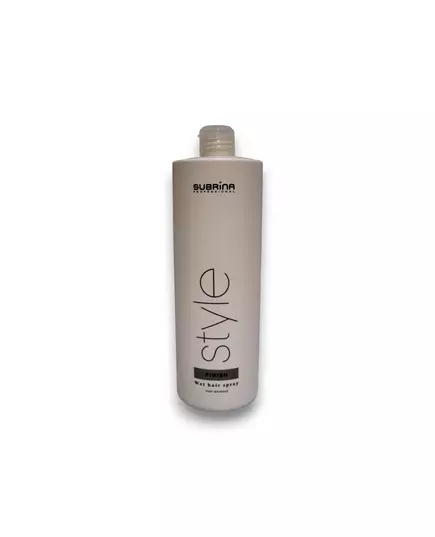 Subrina Professional Style Finish Wet Laque pour cheveux Pour le stylisme Tenue extrême, 1000 ml