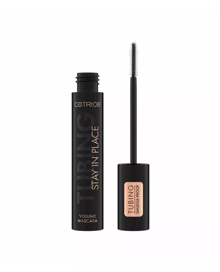 Catrice Tubing Stay In Place Volumen Wimperntusche 010 Panda-Proof Black, 11 ml