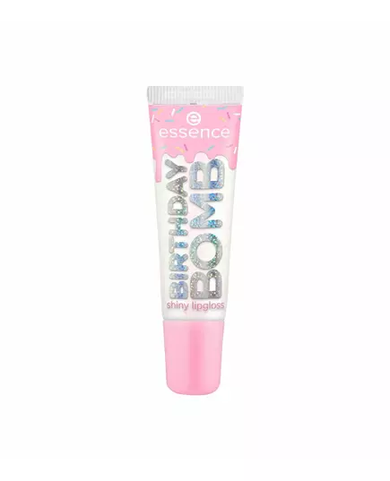 Essence Birthday Bomb Brillant Gloss à lèvres 01 Cake My Day, 10 ml
