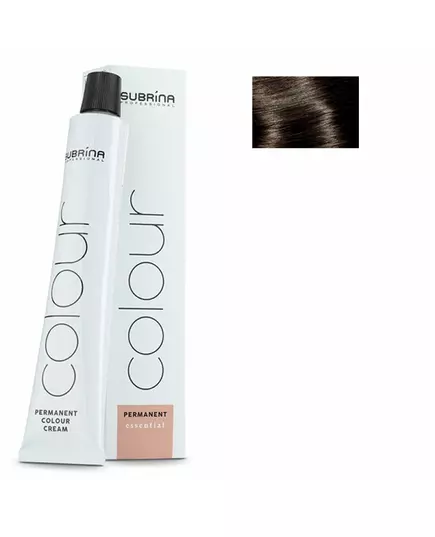 Subrina Professional Essential Colour Permanente Haarfarbe 4/00 Medium Natural Chestnut, 100 ml