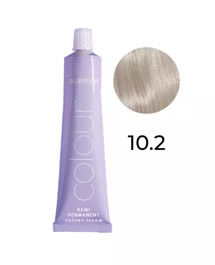 Subrina Professional Demi Permanent Colour Coloration cheveux demi-permanente 10/2 Pearl Blonde, 60 ml