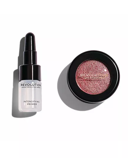Set Makeup Revolution: Flawless Foils Vegan Eyeshadow Primer 2 ml + Flawless Foils Vegan Eyeshadow Palette Rose Gold, 2 ml, Bild 2