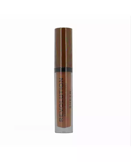 Makeup Revolution Sheer Brillant Vegan Lipgloss 123 Brunch, 3,5 ml, Bild 4