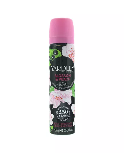 Yardley Blossom and Peach Duftspray Für Frauen, 75 ml