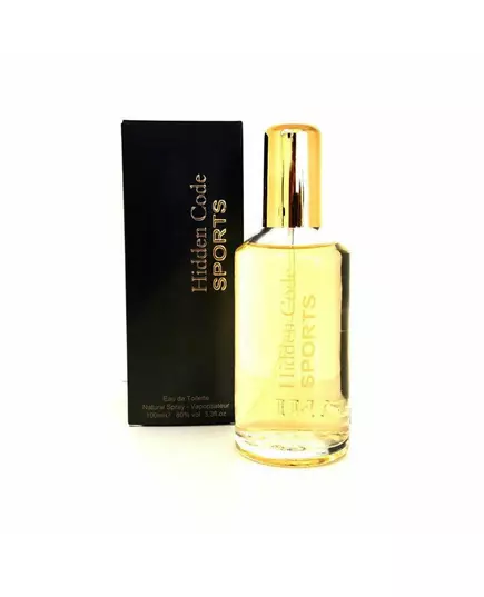 Fine Perfumery Hidden Code Sports Eau de Toilette Pour hommes, 100 ml
