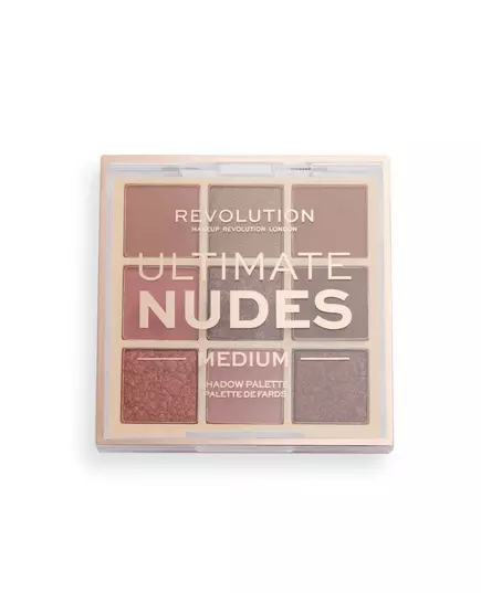Makeup Revolution Ultimate Nudes Lidschattenpalette Mittel, 8,1 g, Bild 4