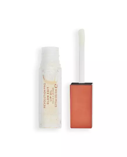 Revolution Pro Glow Edit Schimmer Lippenöl Klar, 8 ml, Bild 2