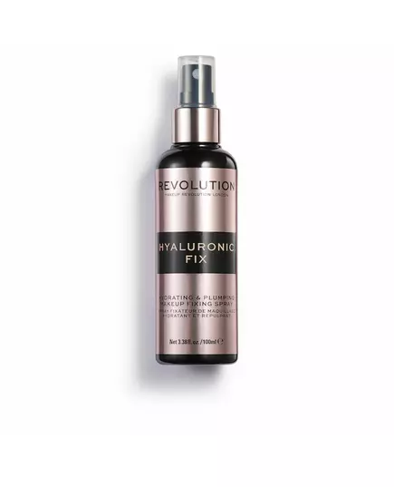 Makeup Revolution Hyaluronic Fix Hyaluronsäure Hydratisierend Make-up Fixierspray, 100 ml