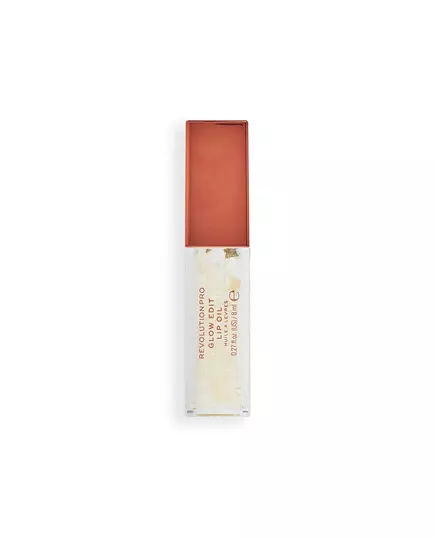 Revolution Pro Glow Edit Schimmer Lippenöl Klar, 8 ml