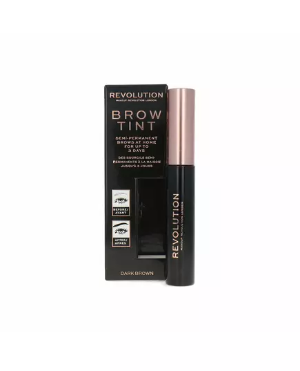 Makeup Revolution Brow Tint Augenbrauengel Dunkelbraun, 6 ml, Bild 2