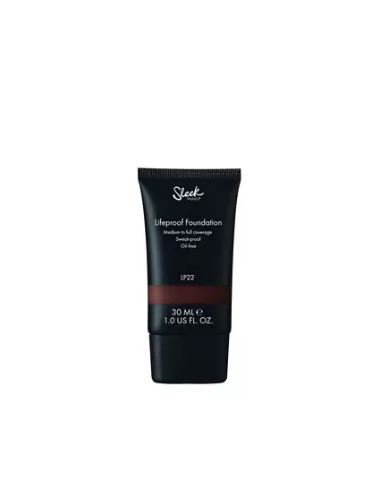 Sleek MakeUP Lifeproof Ölfrei Hohe Deckung Creme-Grundierung Lp22, 30 ml