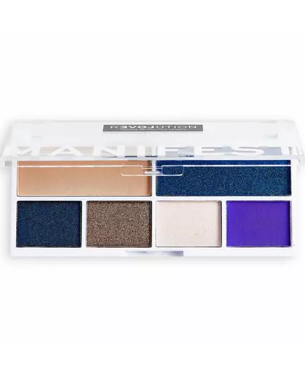 Relove By Revolution Colour Play Lidschattenpalette Manifest 6 Schattierungen, 0,7 g