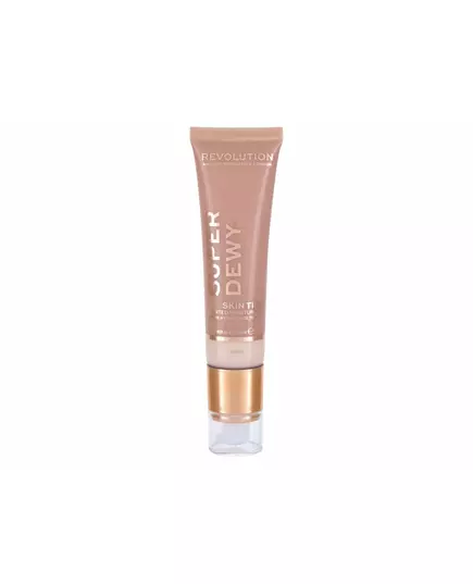 Makeup Revolution Superdewy Finition rosée Hydratant teinté Lumière, 55 ml