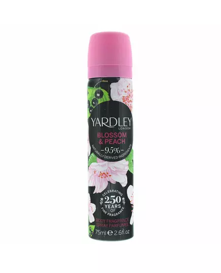 Yardley Blossom and Peach Duftspray Für Frauen, 75 ml, Bild 2