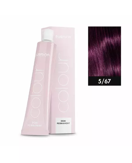 Subrina Professional Demi Permanent Colour Coloration cheveux demi-permanente 5/67, 60 ml