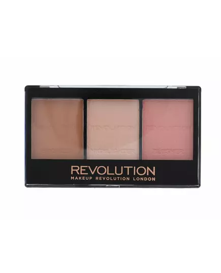 Makeup Revolution Ultra Sculpt & Contour Palette de contouring Ultra équitable 3 nuances C01, 11 g