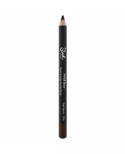 Sleek MakeUP Pwdr Mélange Crayon à sourcils crème 1254 Marron foncé, 1,3 g