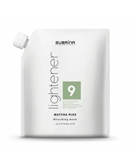 Subrina Professional Matcha Plex Crème éclaircissante pour cheveux Éclaircissement, 500 g