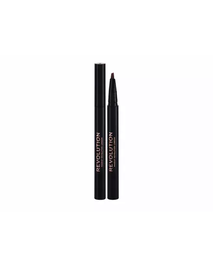 Makeup Revolution Bushy Brow Crayon à sourcils crème Marron moyen, 0,5 ml