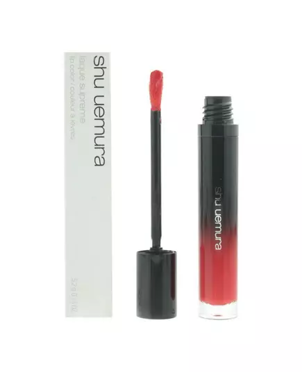 Shu Uemura Laque Supreme Semblable à du vernis Gloss à lèvres OR01 Orange rubis, 5,2 g