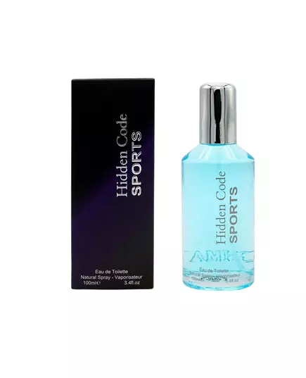 Fine Perfumery Hidden Code Sports Eau de Toilette Für Männer, 100 ml