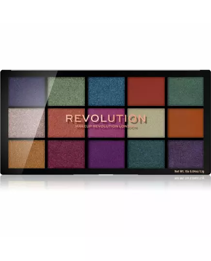 Makeup Revolution Reloaded Passion For Colour Lidschattenpalette Leidenschaft für Farbe 15 stk., 16,5 g
