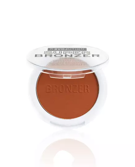 Makeup Revolution Relove Super Finition mate Poudre compacte bronzante Sahara, 6 g