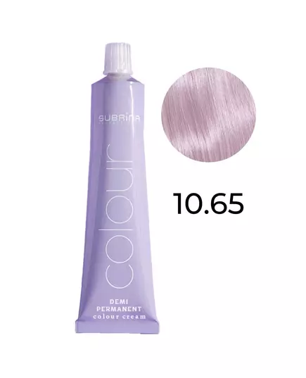 Subrina Professional Demi Permanent Colour Vegan Demi-permanente Haarfarbe 10/65 Lightest Blonde Mahogany, 60 ml