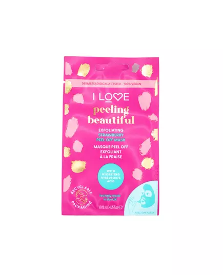 I Love Beautiful Peeling Schälen Gesichtsmaske Für das Gesicht, 10 ml