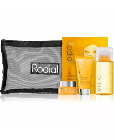Little Luxuries Kit Set Rodial: Vit C Brightening Cleansing Gel For Face 20 ml + Vit C Brightening Souffle For Face 15 ml + Vit C Brightening Tonic Mist 100 ml + Vit C Energising Sheet Mask For Face, 20 ml, image 2