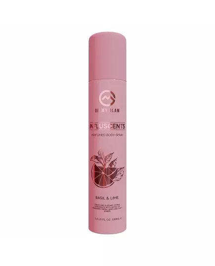 Oh My Glam Influscents Körperspray Limette Basilikum & Mandarine, 100 ml