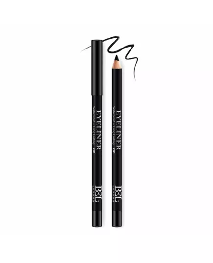 Bel London BEL London Hydriertes Pflanzenöl Wasserdicht Farbe Langlebig Gel-Kajalstift 201 Schwarz, 0,8 g