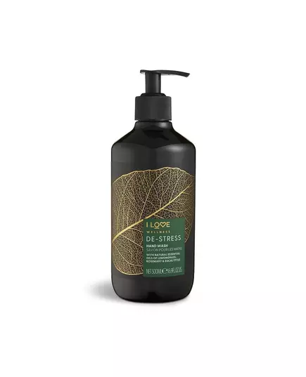 I Love Wellness De-Stress Citronnelle Romarin & Eucalyptus Nettoyage Savon liquide Pour les mains, 500 ml