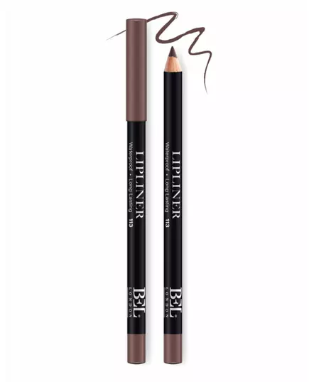 Bel London BEL London Huile végétale hydrogénée Étanche Contour Crayon à lèvres 113, 0,8 g