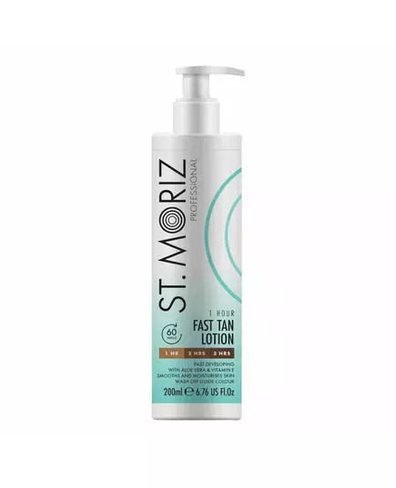 St. Moriz Fast Tan Lotion Selbstbräunungslotion Für das Gesicht, 200 ml