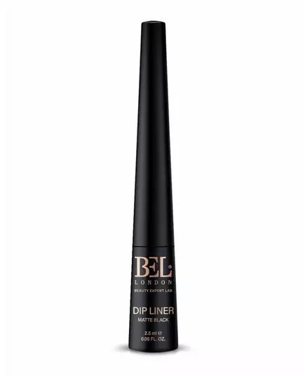 Bel London Dip Liner Eau Étanche Couleur Contouring Eyeliner liquide Noir mat, 2,5 ml