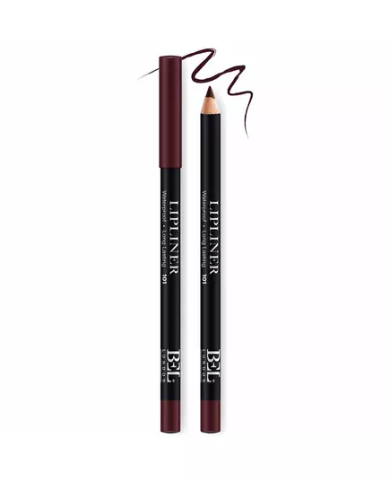 Bel London BEL London Huile végétale hydrogénée Étanche Contour Crayon à lèvres 124, 0,8 g