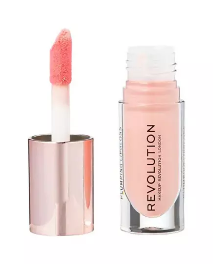 Makeup Revolution Pout Bomb Auffüllen Lipgloss Cherry Sheer Red, 4,6 ml