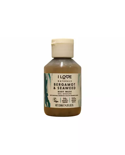 I Love Naturals Collection Bergamotte & Seetang Hydratisierend Duschgel Für alle Hauttypen, 125 ml