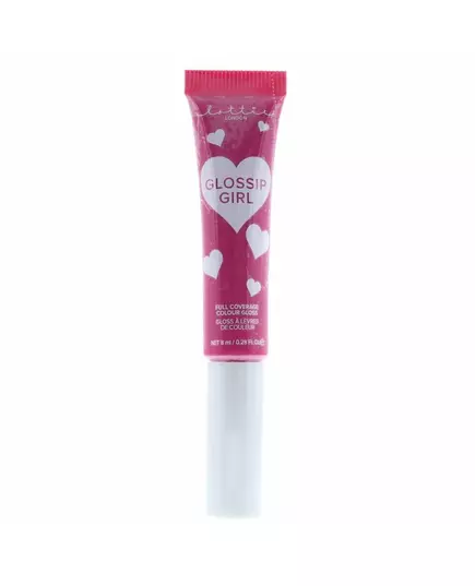 Lottie London Gossip Girl Vollständige Abdeckung Lipgloss Hashtag, 8 ml
