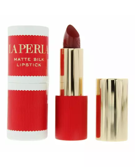 La Perla Matte Silk Matt Creme-Lippenstift 102 Terrakottarot, 3,5 g, Bild 4