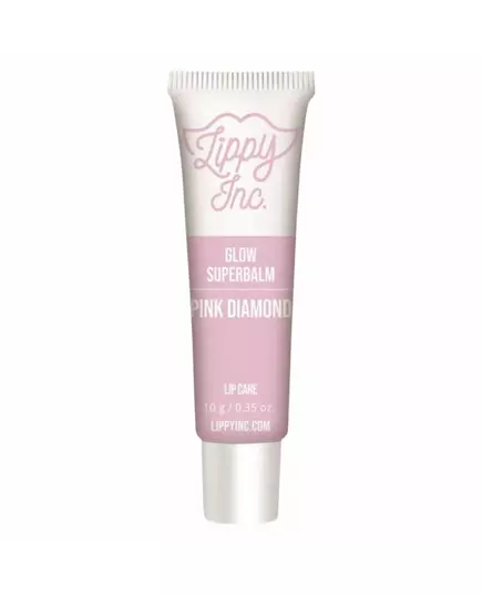 Lippy Inc. Glow Superbalm Pink Diamond Baume à lèvres Diamant rose, 10 g