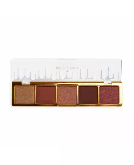 I Heart Revolution Mini Chocolate Lidschattenpalette Vollmilchschokoladenganache 5 Schattierungen, 5,5 g