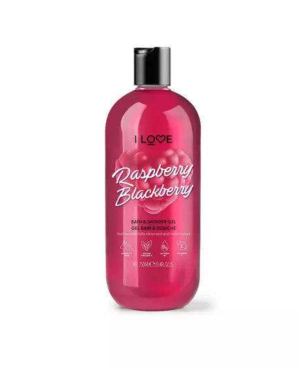 I Love Raspberry & Blackberry Hydratisierend Duschgel Für alle Hauttypen, 750 ml