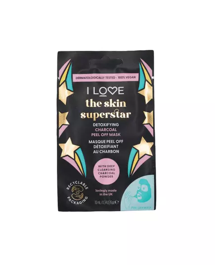 I Love Skin Superstar Détoxifiant Masque facial Pour le visage, 10 ml