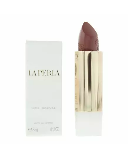 La Perla Matte Silk Matt Creme-Lippenstift 111 Kastanienrot Nachfüllen, 3,5 g