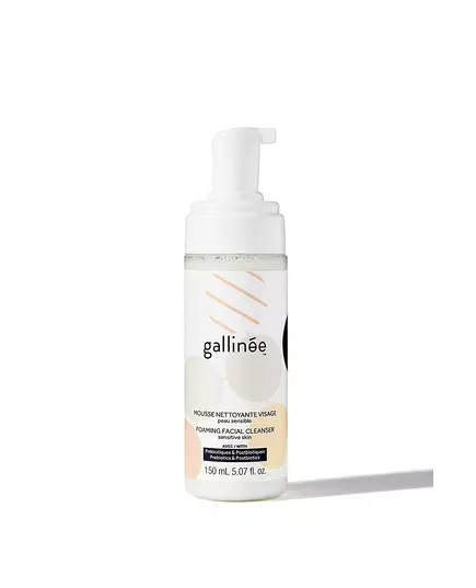 Gallinee Microbiome Skincare Prébiotiques et Postbiotiques Purification Crème moussante nettoyante, 150 ml