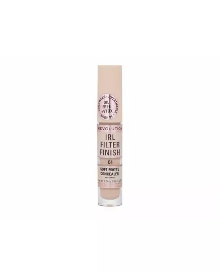 Makeup Revolution IRL Filter Finish Dunkle Flecken abdecken Creme-Concealer C4, 6 g