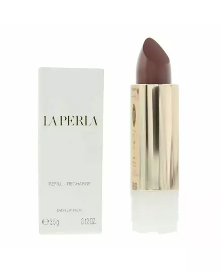 La Perla Satin Lip Balm Rouge à lèvres crème 204 Amande Recharge, 3,5 g
