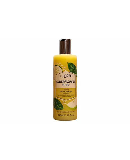 I Love Signature Collection Sans parabènes Nettoyage Fleur de sureau pétillant Gel douche, 360 ml